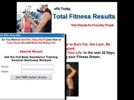 Go to: Total Fitness Results.