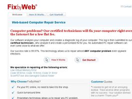 Go to: Web Based Computer Repair