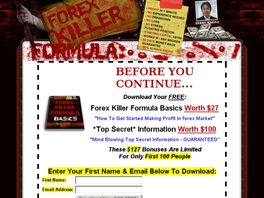 Go to: Forex Killer Formula - 100% Always Profit Forex Trading System!