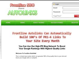 Go to: Frontline Autolinks - Automated Lnk Building! Residual Comms