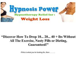 Go to: Hypnosis Power Weight Loss