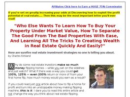 Go to: Making Money in Real Estate - Investing and Selling for Profit
