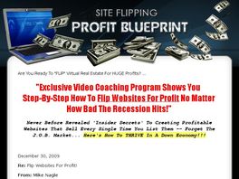 Go to: Site Flipping Blueprint Videos