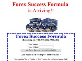 Go to: Forex Success Formula - Make 65% In Affiliate Commissions.