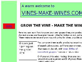 Go to: Growing Vines Under Glass.