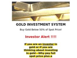 Go to: The Smart Gold Investor - Own Investment Gold With Nothing Invested.