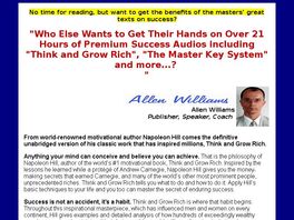 Go to: Focus On Success Now - Think And Grow Rich Audio Club