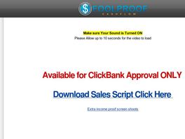 Go to: Foolproof Cash Flow - New CB Offer