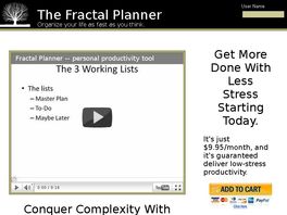 Go to: Fractal Planner