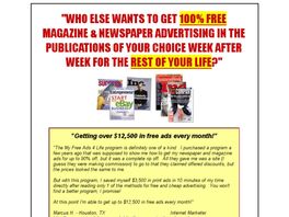 Go to: My Free Ads 4 Life - CB's #1 Converting Marketing Secret!