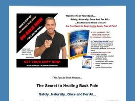 Go to: Heal Back Pain Naturally Using These Proven Safe & Effective Methods