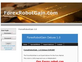 Go to: ForexRobotGain Deluxe.