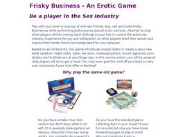 Go to: Frisky Business Game