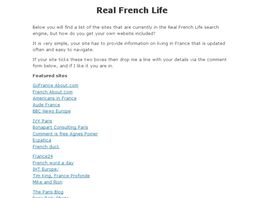 Go to: Realfrenchlife.com.