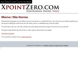 Go to: Monthly Web Hosting