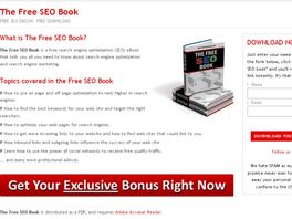Go to: The Free SEO Book. Great Free Ebook With Fantastic Oto