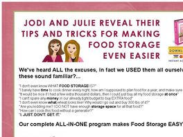 Go to: Food Storage Made Easy Ebook: A Complete Guide To Getting Started