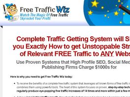 Go to: Free Traffic Wiz - Drive Torrents Of Free Traffic To Any Webiste Blog