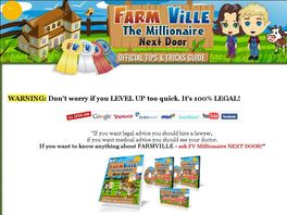 Go to: Farmville Next Door - eBook 135+ pages by 'eXclusiVe eBooks'