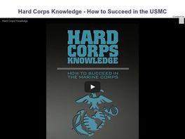 Go to: Hard Corps Knowledge, How To Succeed In The US Marines