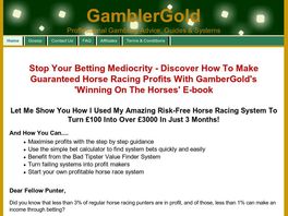 Go to: GamblerGolds Winning On The Horses E-Book.