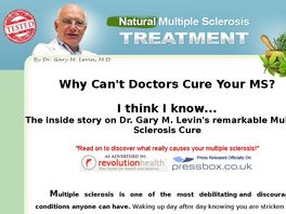 Go to: Proven MS Treatment By Dr Gary Levin M.d