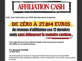 Go to: Affiliation Cash - Comment Gagner Gros En Affiliation ?