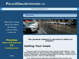 Go to: Police Oral Interview Coaching And Preparation.