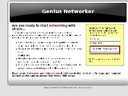 Go to: Genius Networker :: Networking Mastermind Software.
