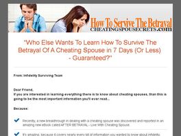 Go to: After Betrayal - Live With Cheating Spouse