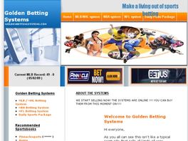 Go to: Online Sport Betting Systems.