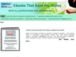 Go to: Make/save Money Mutual/index Funds & Other Home Ebooks - 60% Comms