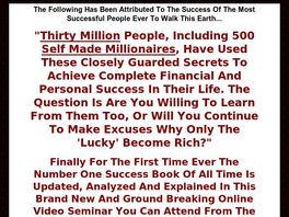 Go to: Think And Grow Rich Action Plan.