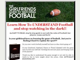 Go to: The Girlfriends Guide to Watching Football