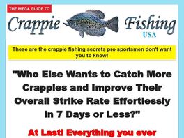 Go to: The Mega Guide To Crappie Fishing USA