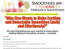 Go to: Smoothies Usa: Your Guide To Fabulous Smoothies