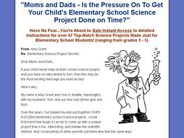 Go to: Elementary School Science Projects
