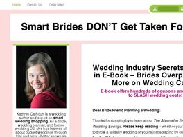 Go to: The Alternative Bride's Guide To Wedding $avings