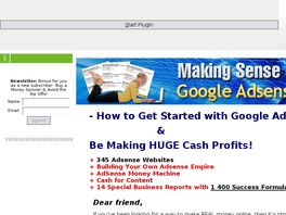Go to: Make Huge Cash Profits With Google Adsense!
