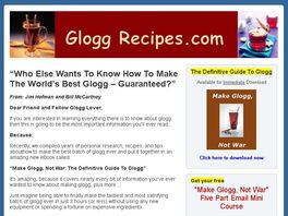 Go to: "Make Glogg, Not War: The Definitive Guide To Glogg"