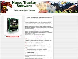 Go to: Horse Tracker Software