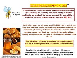 Go to: Freebeekeeping with almost no start up cost.