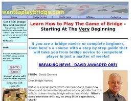 Go to: Learn To Play Bridge - Wanttoplaybridge.com