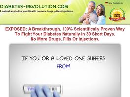 Go to: The 30 Days Diabetes Revolution - Mind Blowing Conversions