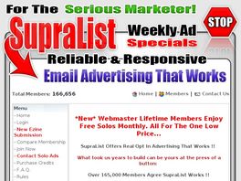 Go to: Largest Online Advertising Program Now Available To You.