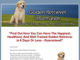 Go to: Golden Retriever Adoption, Training & Care Guide!