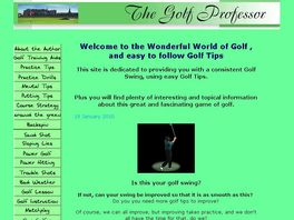 Go to: The Golf Professor.