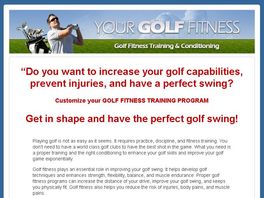 Go to: Golf Fitness Training And Conditioning