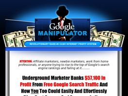 Go to: Google Manipulator - Killer Info...Enough Said.