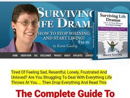 Go to: Surviving Life Dramas - How To Stop Whining And Start Living!